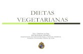 DIETAS VEGETARIANAS - Corporacion Cordillera · Readecuar y planificar la dieta vegetariana En cada país se cuenta con diferentes productos y sus derivados, siendo además muy importante