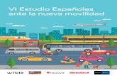 VI Estudio Españoles ante la Nueva Movilidad · En el siguiente gráfico, según datos del Ministerio de Fomento de 2016, podemos apreciar datos sobre cómo los españoles accedemos