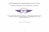 AUTORIDAD AERONÁUTICA CIVIL - aeronautica.gob.pa fileINTRODUCCIÓN Las Guías Normativas para las Pruebas Prácticas fueron traducidas y desarrolladas por la Autoridad Aeronáutica