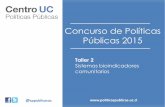 Concurso de Políticas Públicas 2015politicaspublicas.uc.cl/wp-content/uploads/2015/06/Taller-2_Tironi.pdf · Smart Citizen Kit Fuente: www. github ... - Plántulas de Nicotiana