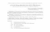 e-Learning plataforma del e-Business - Dialnet · 1 ARDIZZONE P. y RIVOLTELLA P.C., Didáctica para e-learning, (1ª ed.), Milán: Colección “Aulae”, Aljibe, Archidona, Málaga
