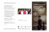 Activitats al Museu Comarcal de l’Urgell- Tàrregamuseutarrega.cat/wp-content/uploads/2014/09/JEP_triptic-MCUT.pdf · Per celebrar l’edició de les Jornades Europees del Patrimoni
