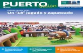 Fiestas Patrias en PL Un “18” jugado y zapateado · PUERTOVISIN 3 “Ciudades y Puertos” Juan Alberto Arancibia, Gerente General de Puerto Lir-quén, integró el panel “Oportunidades