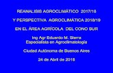 REANALISIS AGROCLIMÁTICO 2017/18 Y PERSPECTIVA ...capeco.org.py/wp-content/uploads/2018/04/Pronostico-extendido-a... · REANALISIS AGROCLIMÁTICO 2017/18 Y PERSPECTIVA AGROCLIMÁTICA