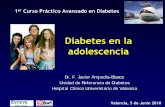 Diabetes en la adolescencia - Fundación RedGDPS Curso Avanzado_Valencia_2010... · • dermatitis herpetiformis • aphtous stomatitis ... • Enfermedades asociadas a la diabetes