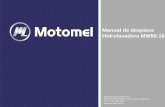 Manual de despiece Hidrolavadora MW90-16 - INICIO ...maquinasyherramientas.motomel.com.ar/despieces/...hidrolavadora-90.pdf · Departamento de Postventa Raulet 55 (C1437DMA), Buenos