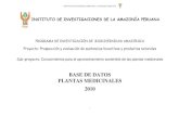INSTITUTO DE INVESTIGACIONES DE LA AMAZONÍA PERUANAiiap.org.pe/Archivos/publicaciones/Publicacion_1586.pdf · Cefalgia, diurético, dolor muscular, heridas, micosis, nefritis crónica