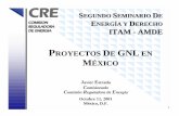 PROYECTOS DE GNL EN MÉXICO - Comisión Reguladora de Energía | Gobierno | gob.mxcre.gob.mx/documento/739.pdf · 2007-11-12 · Balance de Gas Natural en México Proyecciones de