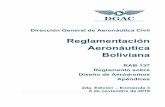 Reglamentación Aeronáutica Boliviana · RAB 137 REGLAMENTO SOBRE DISEÑO DE AERÓDROMOS - APÉNDICE 08/11/2018 137 – AP 1 - 1 2da. Edición ... la curva de isocandela más al