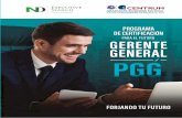 PARA EL FUTURO GERENTE - cdn.centrum.pucp.educationcdn.centrum.pucp.education/centrum/uploads/2018/09/10151529/... · El rol de los Gerentes Generales es determinante para la generación