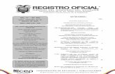 Quito, miércoles 22 de febrero de 2017 Valor: US$ 1,25 + IVA · Registro Oﬁ cial Nº 950 Miércoles 22 de febrero de 2017 – 3 las necesidades de los diferentes sectores a los