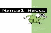 Manual Haccp - analisisdealimentos.files.wordpress.com file · Web viewEl sistema de análisis y puntos críticos de control (HACCP), es un proceso con enfoque para prevenir la ocurrencia