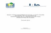 Evaluación de Sorgo para Silo -Período 2011- 2014/Publicacion Sorgo para... · resultados experimentales de la evaluaciÓn nacional de cultivares de sorgo para silo y sorgo dulce
