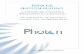 FIBRA DE PHOTON-PLATINO - energiadorepouso.comenergiadorepouso.com/wp-content/uploads/2010/10/catalogos/photon_p... · fibra de photon-platino informaciÓn mÉdica composiciÓn-principios