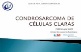 CLUB DE PATOLOGÍA OSTEOARTICULAR - seapcongresos.com · condrosarcoma de cÉlulas claras ...