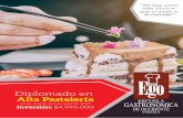5. Diplomado Alta Pasteleria - egopereira.com · Cake de Bodas, Cake de chocolate, Cake de café, Cake de Pistacho, Cake de naranja y amapola, Cake de zanahoria, Red velvet, ... La