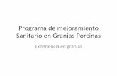 Programa de mejoramiento Sanitario en Granjas Porcinasgrupomontevideo.org/ndca/casaludanimal/wp-content/uploads/2018/09/Presentacion... · • Etiología: Es causada por la bacteria