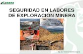 SEGURIDAD EN LABORES DE EXPLORACION MINERA · • Los minerales son necesarios para mantener tasas de crecimiento sostenido de los países productores • Los recursos minerales son