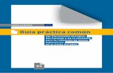 UNIÓN EUROPEA Guide Guía práctica común pratique commun · 6 GUA PRCTICA COMÚN PREFACIO A LA PRIMERA EDICIÓN Con el fin de que la legislación comunitaria sea mejor comprendida