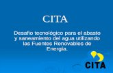 CITA - Camaquito / los niños primero | Camaquito is a ... · constructiva existente en el CITA, es eslabón fundamental en la labor ... Carga Total de Bombeo (m) 100 80 60 3Caudal