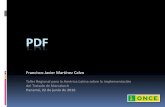 PDF - wipo.int · PDF Francisco Javier Martínez Calvo . Taller Regional para la América Latina sobre la implementación . del Tratado de Marrakech . Panamá, 22 de junio de 2016