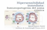 Inmunopatogenia y control del asma - MEDICINA · Inmunopatogenia del asma Genes involucrados en la atopía Polimorfismo en CTLA-4 se asocia con incremento en IgE y rinitis ... Inmunopatogenia
