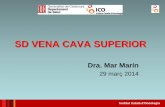 SD VENA CAVA SUPERIOR - academia.cat · Institut Català d’Oncologia GUIÓ DE LA PRESENTACIÓ: •Fisiopatologia •Etiologia Maligna •Etiologia Benigna •Clínica •Exploracions