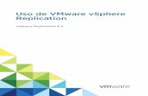 Uso de VMware vSphere Replication - vSphere Replication 6 · Los sitios de origen y de destino deben estar conectados para que pueda configurar replicaciones. No No puede realizar