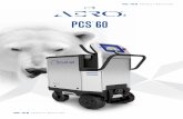 PCS 60 - mycoldjet.com · Thumper, Baquetas, Vibrador Eléctrico Agitación de la Tolva “Always-On” Cumple con la Directiva de Máquinas de la UE (CE) y las normas de diseño