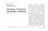 Frontera, Territorio, Identidad e Historiamingaonline.uach.cl/pdf/racs/n11/art07.pdf · fronterizo y la historia de nuestros pueblos indígenas. Desde luego el panorama en los noventa