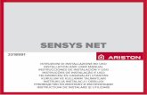 SENSYS NET - openclima.com · Ariston, así como los tipos de servicio que pueden activarse con dichas configuraciones. Para obtener información complementaria y detalles sobre los