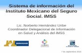 Sistema de información del Instituto Mexicano del Seguro ... · y Reportes (CoDeISA) Validación de ... FTP de Finanzas. Captura. Instituto Mexicano del Seguro Social Delegación