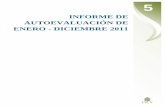 INFORME DE AUTOEVALUACIÓN DE ENERO - DICIEMBRE … · 17.2 informe del convenio de administraciÓn por resultados (car) anexo 2.- cumplimiento del programa anual de trabajo 2011.