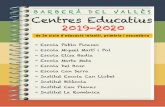 BARBERÀ DEL VALLÈS Centres Educatius 2019-2020 2015-2016 · i escriptura a Educació Infantil i Cicle Inicial > Projecte Escolta’m: tutoria personalitzada > Pla de Coeducació