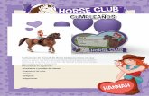 CUMPLEAÑOS - horseclub.com · Invitaciones de Hannah de Horse Club para hacer en casa ¡Seguramente esperas tu fiesta de cumpleaños con gran impaciencia! Y todas las fiestas empiezan