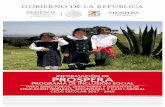 INFORMACIÓN DE PROSPERA - gob.mx · programa de inclusiÓn social prospera informaciÓn de para directoras, directores y docentes de educaciÓn primaria, secundaria y cam laboral
