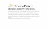 SharePoint Server 2010: Operations Framework y listas de ...download.microsoft.com/download/4/E/E/4EE8A1F5-914B-4164-9474-D8... · un enfoque normalizado para evaluar la madurez del