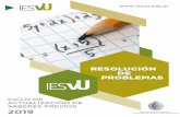 MATERIAL DE ESTUDIO INDEPENDIENTE - iesvu.edu.ariesvu.edu.ar/wp-content/uploads/2018/11/Resolucion-De-Problemas-UA.pdf · Llamaremos conjunto de números racionales o conjunto de