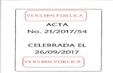 ACTA - fia.ues.edu.sv MARCO NORMATIVO/7 ACTAS DE...FIA-UES ACTA No 21/2017/54 UNIVERSIDAD DE EL SALVADOR FACULTAD DE INGENIERÍAY ARQUITECTURA JUNTA DIRECTIVA ACTA No.21/2017/54 Ciudad