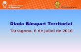Diada Bàsquet Territorial - Cloud Object Storage · club bÀsquet salou . memòria 2015-2016 ascens de categoria a segona catalana femenina associaciÓ bÀsquet la salle tarragona