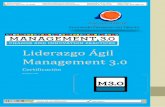 Liderazgo Ágil Management 3 - micurso-land.com · Liderazgo AÁgil Management 3.0 Certi icación Brochure PDF ‹Nº› Sedes México: CDMX, GDL, MTY, QRO, TIJ Conmutador 8311 4431,