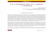 LA CALIDAD DE LA CARNE Y GRASA - biblioteca.inia.clbiblioteca.inia.cl/medios/biblioteca/boletines/NR38509.pdf · la carne también se exporta congelada, la exportación de cortes