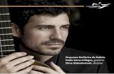 Orquesta Sinfónica de Galicia Pablo Sainz-Villegas, guitarra - OSG - Pablo Sainz Villegas.pdf · musical de la guitarra y de la orquesta, más que del balance sonoro”, que es otra