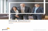 Doing Business - pwc.com · Edgar Mendoza Partner and Regional TLS Leader PwC Interamericas se complace en publicar la quinta edición de la guía de negocios Doing Business 2019,