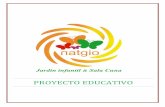 PROYECTO EDUCATIVO - natgio.cl · Al mismo tiempo se involucra a una educadora de parvulos, con experiencia como directora tecnica, pedagogica y creadora de jardines infantiles y