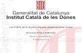 Associació Catalana de Municipis - acm.cat · Revolució Francesa: Declaració dels Drets de l’Home i del Ciutadà (1789). Olympe de Gouges: Declaració dels Drets de la Dona i