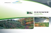 DE SUELOS ESTABILIZACIÓN - prestogeo.com · Los muros GEOWEB® cuentan con terrazas horizontales con celdas expuestas de la fascia externa que crean un entorno natural para vegetación