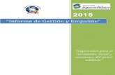 “Informe de Gestión y Empalme” - supersolidaria.gov.cosupersolidaria.gov.co/.../files/public/data/informe_de_empalme_2015.pdf · Informe de Gestión y Empalme 2015 “Supervisión