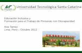 Universidad Tecnológica Santa Catarina - imaginar.org · Carreras profesionales de Técnico Superior Universitario en: • Tecnologías de la Información y Comunicación • Procesos