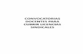 CONVOCATORIAS DOCENTES PARA CUBRIR LICENCIAS …itchetumal.edu.mx/images/07-08Junio-AgostoXbanners/CONV-DOC/... · E3519 (8 HORAS) de Licencia Sindical (periodo de contratación: